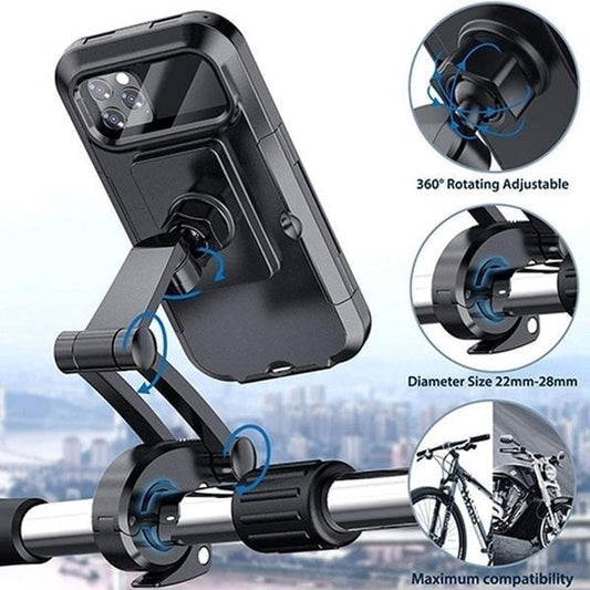Supporto Impermeabile Per Telefono Per Bicicletta & Moto