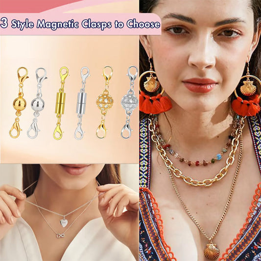 Set da 12 Chiusure Magnetiche per Collane