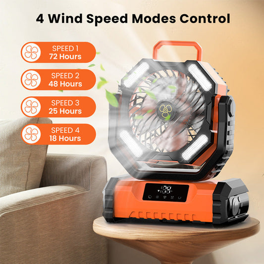 Ventilatore oscillante portatile con telecomando