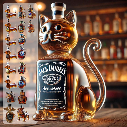 Bottiglia di Whisky Creativa a Forma di Cane