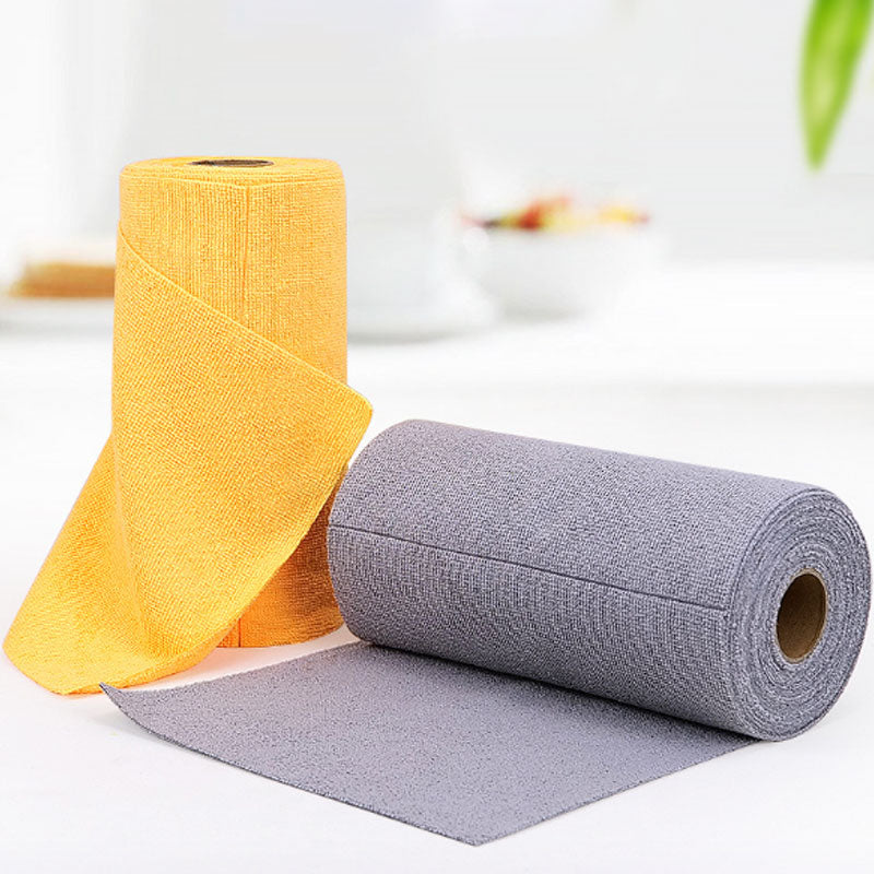 Fantasticlean Rotolo di panno in microfibra, confezione da 75 asciugamani a strappo, 30,5 x 30,5 cm, riutilizzabili e lavabili (grigio scuro Fantasticlean Rotolo di panno in microfibra, confezione da 75 asciugamani a strappo, 30,5 x 30,5 cm, riutilizzabili e lavabili (grigio scuro