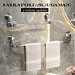 🛁✨Barra portasciugamani a ventosa regolabile