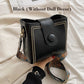 Borsa vintage alla moda con tracolla larga e regolabile