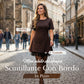 🔥Offerte speciali - Abito mini da donna con maniche corte e bordi in pizzo scintillante | Elegante e brillante