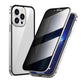 ✨  LETZTER TAG VENDITA 50% di sconto ✨ Custodia magnetica per iPhone con vetro protettivo e cornice metallica