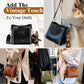 Borsa vintage alla moda con tracolla larga e regolabile