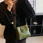 Borsa vintage alla moda con tracolla larga e regolabile