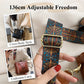 Borsa vintage alla moda con tracolla larga e regolabile