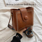 Borsa vintage alla moda con tracolla larga e regolabile