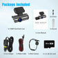 Dash cam con grandangolo da 170° e doppia lente 1080p