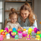 🔥Offerta speciale di Pasqua - 50% di sconto🔥24 pezzi di uova di Pasqua preriempite a lievitazione lenta, giocattoli squishy