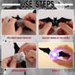 💥💥🦇Pipistrelli illuminati 3D di Halloween
