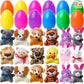 🔥VENDITA CALDA SCONTO DEL 50% - 12/24/36 pezzi di uova di Pasqua preriempite, piene di giocattoli di peluche
