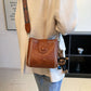 Borsa vintage alla moda con tracolla larga e regolabile