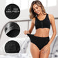 Slip in Cotone a Vita Alta con Effetto Push-Up dei Fianchi per Donne Taglie Comode