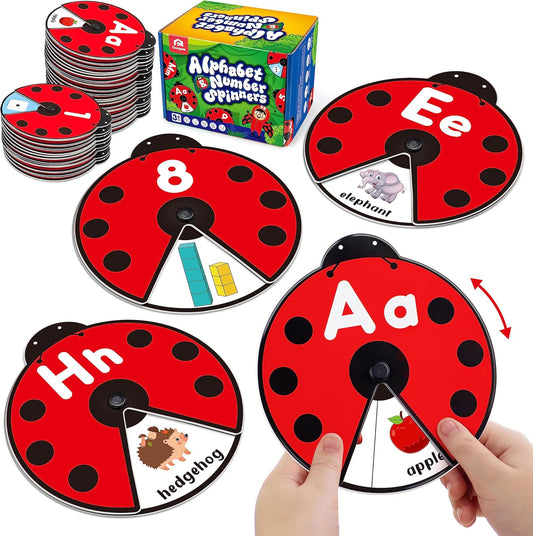 Flashcards Montessori Rotanti per l'Apprendimento Precoce