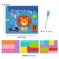 🔥 ULTIMO GIORNO SCONTO 55% 🏅 Libro Magnetico Montessori Puzzle delle Frazioni