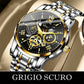 🎄 Saldi Natalizi: 50% DI SCONTO! ⌚ Orologio Meccanico Automatico da Uomo – Scheletro Romano Impermeabile, Cassa in Acciaio Inossidabile & Movimento a Carica Automatica ⚙️✨📦