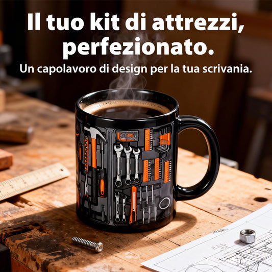 🔥Offerta limitata natalizia: 50% DI SCONTO!!!🔥⚡Tazza Mechanic Toolbox