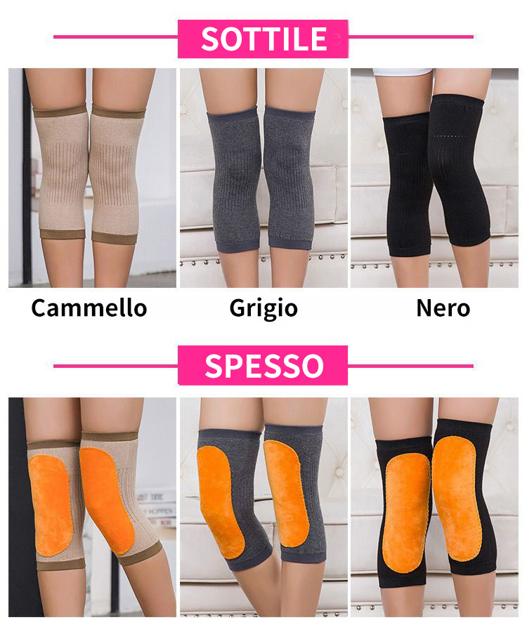 📦 Spedizione gratuita su due pezzi📦 Ginocchiere Termiche in Finto Cashmere, Morbide e Calde