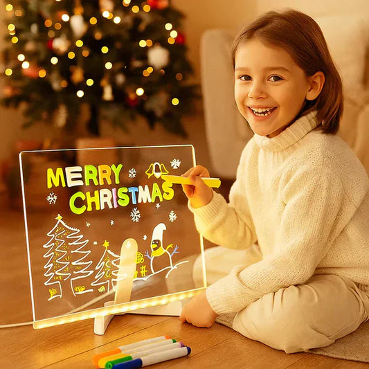 🎅Prodotti natalizi più venduti 🎨Bacheca LED🎁Acquistane 1 e ricevi in omaggio 7 penne colorate