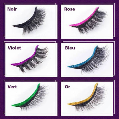 🔥Adesivi riutilizzabili per eyeliner e ciglia
