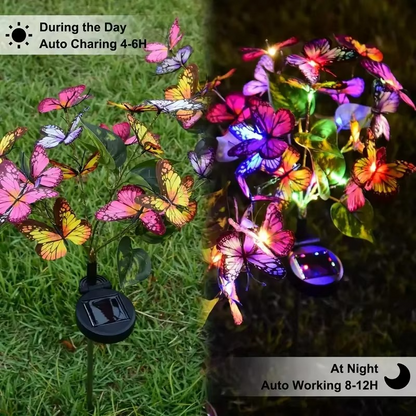 🔥Nuova collezione 2026: sconto del 50% solo per un periodo limitato!🔥Luci Solari da Giardino a Forma di Farfalla