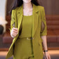 Completo Blazer Sottile da Donna alla Moda a 3 Pezzi