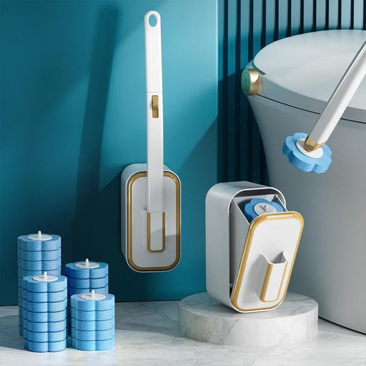 🏆L'OFFERTA DELLA SETTIMANA!!✨Set di spazzolini per toilette innovativo da parete 🚽
