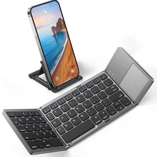📢🔥2026 Uutuudet - 50% alennus!🏆Mini tastiera Bluetooth wireless ultrasottile, tastiera per tablet pieghevole e semplice per casa e ufficio