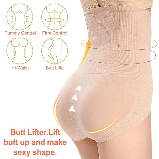 🔥Buy 1 Get 1 Free!🔥High Waist Tummy Control Shapewear Panties