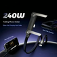Cavo dati pieghevole di carica rapida da 240w, adatto per Apple iPhone 15-17 Pro Max, Samsung, Huawei, Xiaomi