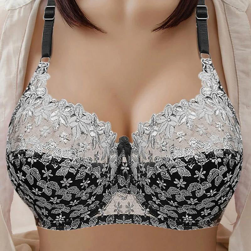 Il Miglior Regalo per Lei - Reggiseno Donna Comfort Morbido e Traspirante Senza Fili per Taglie Forti