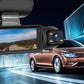 Dash cam con grandangolo da 170° e doppia lente 1080p