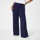 💥Saldi imperdibili - 49% di sconto💖Pantaloni da donna taglie forti elasticizzati a vita alta e gamba larga