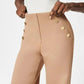 💥Saldi imperdibili - 49% di sconto💖Pantaloni da donna taglie forti elasticizzati a vita alta e gamba larga