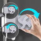 Porta Mop con Ventosa Senza Fori per Bagno