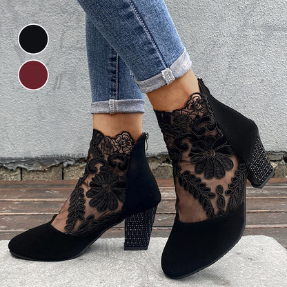 🌸Tacchi alti eleganti estivi da donna in pizzo