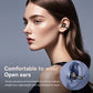 Auricolari clip-on con schermo a colori, supportano 134 lingue, Bluetooth V6.0, sono impermeabili, hanno un design ergonomico e offrono fino a 40 ore di autonomia