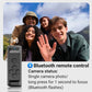 Impugnatura per smartphone con scatto remoto wireless