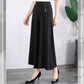 Pantaloni larghi da donna in seta ghiacciata
