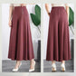 Pantaloni larghi da donna in seta ghiacciata