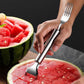Tagliafrutta e Forchetta 2 in 1 in Acciaio Inox