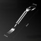 Tagliafrutta e Forchetta 2 in 1 in Acciaio Inox