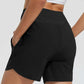 🌞Vendita calda estiva 49% di sconto🩳Pantaloncini da bagno da donna a vita alta ad asciugatura rapida