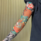 Manicotti Ultra Sottili con Protezione Solare e Stampa Effetto Tatuaggio