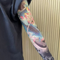 Manicotti Ultra Sottili con Protezione Solare e Stampa Effetto Tatuaggio