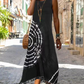 Vestito Midi Casuale Senza Maniche Da Donna