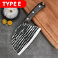 Coltello da Cucina in Acciaio Inossidabile con Manico Ergonomico