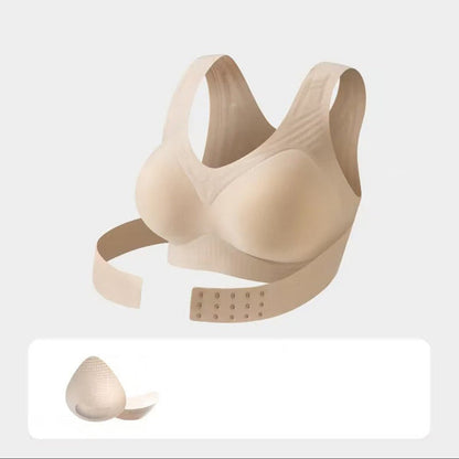 Reggiseno Push-Up Senza Cuciture da Donna con Effetto Correttivo Posturale